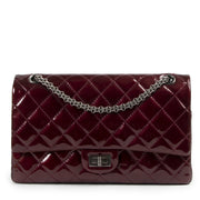 Chanel 2.55 Reissue 226 Patent Burgundy Flap Bag for the best price at Labellov secondhand luxury