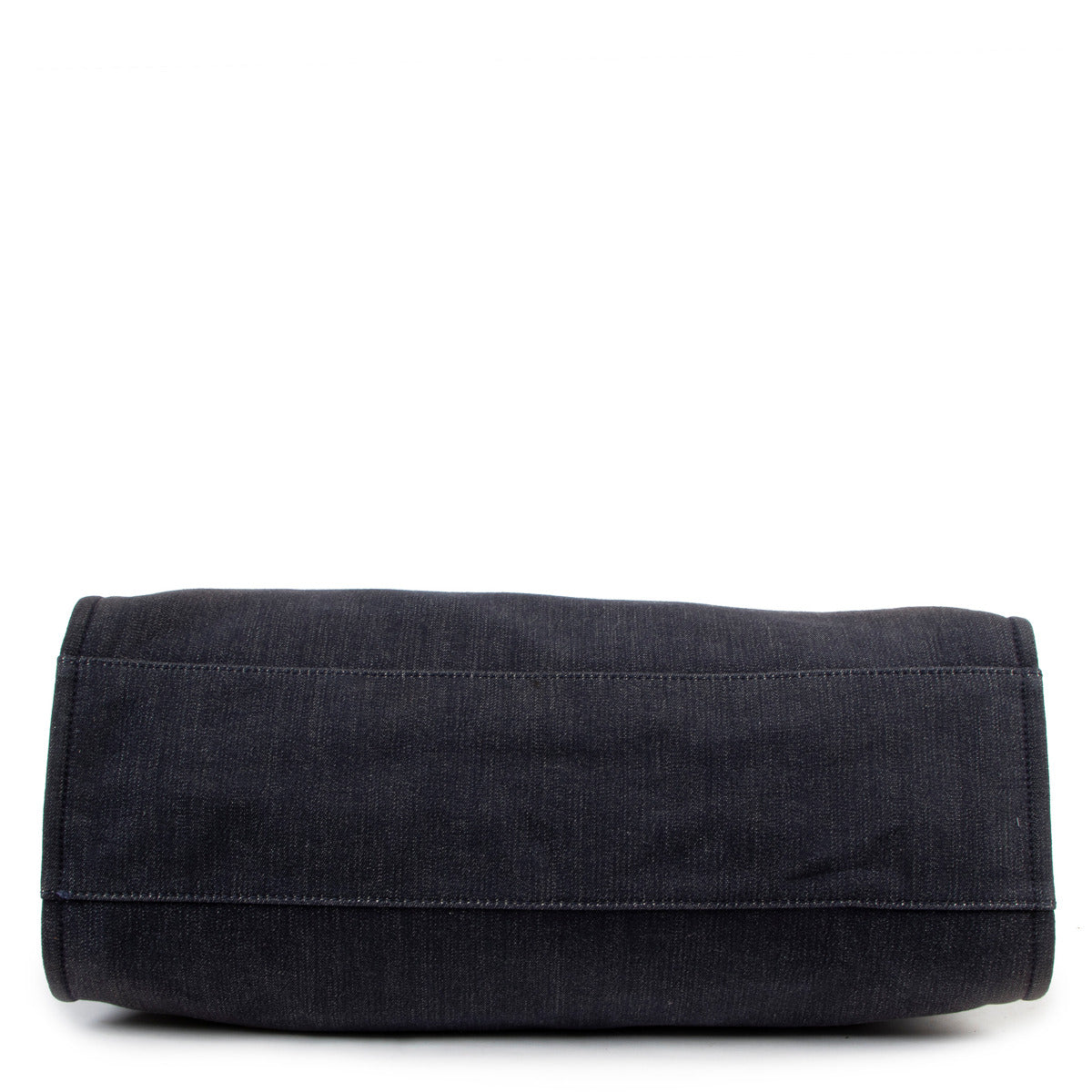 Chanel Denim Deauville Maxi Shopping Tote Bag