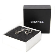 Chanel CC Logo Drop Earrings