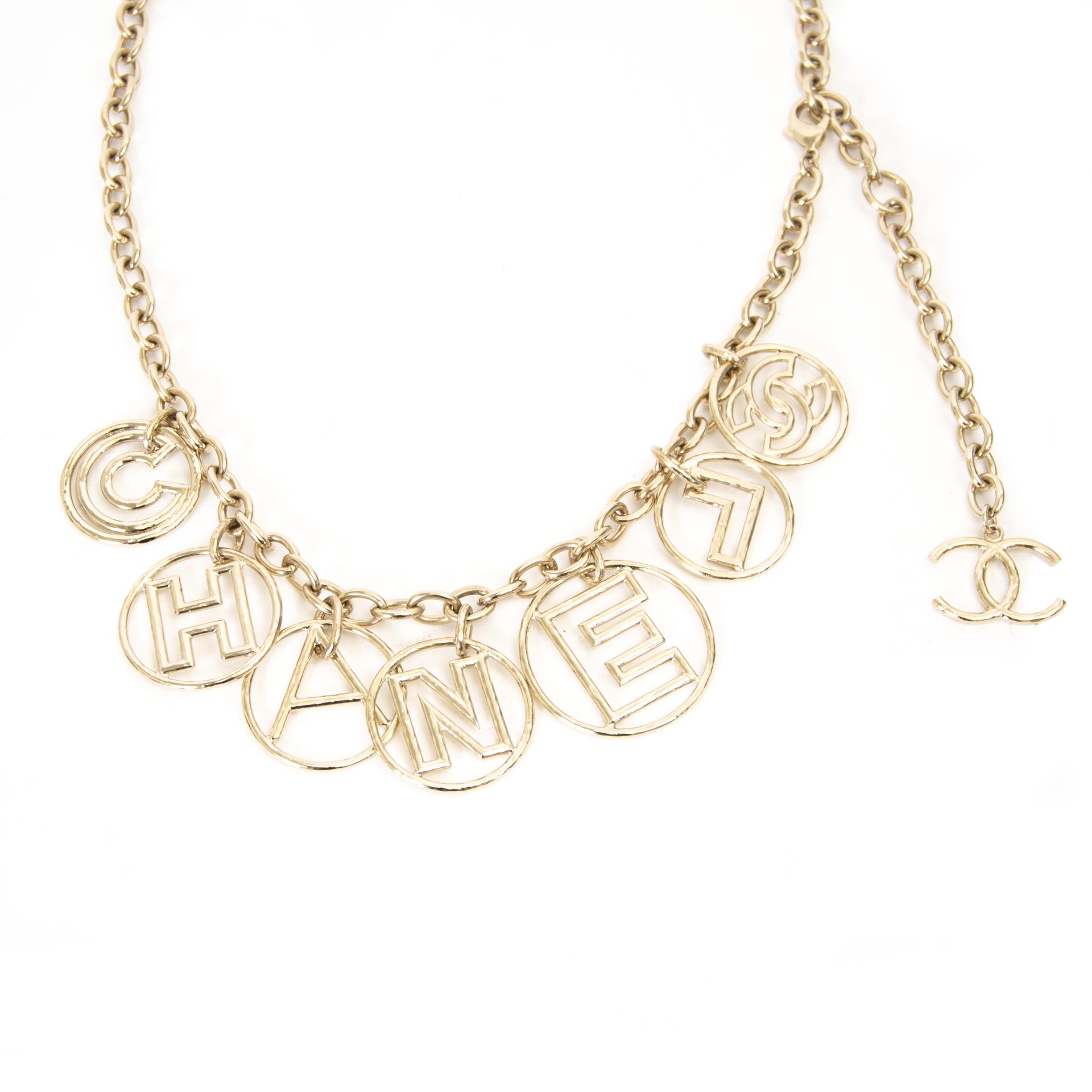 Chanel Logo Chain Belt kopen en verkopen aan de beste prijs