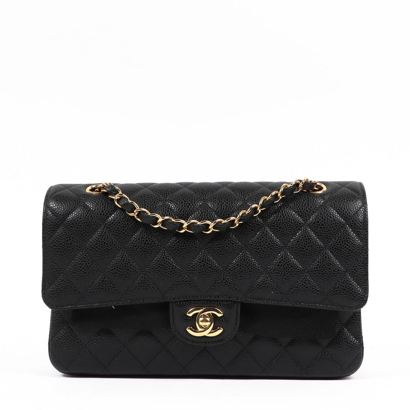 Authentic second hand Chanel Classic Flap bag by labellov.com