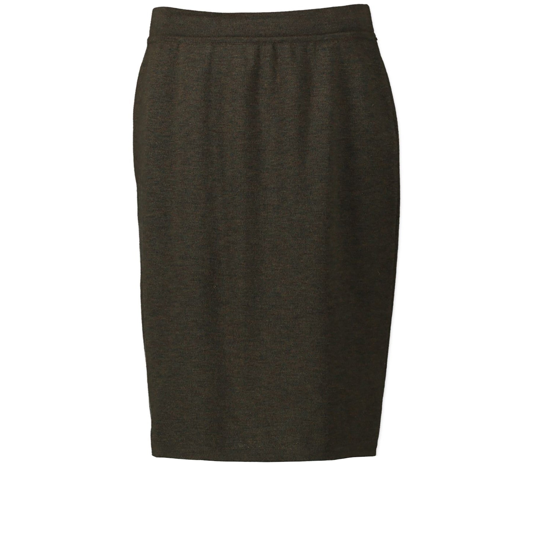 Buy Chanel Kaki Green Skirt at the right price safe and secure online LabelLOV luxury brand webshop Antwerp Belgium