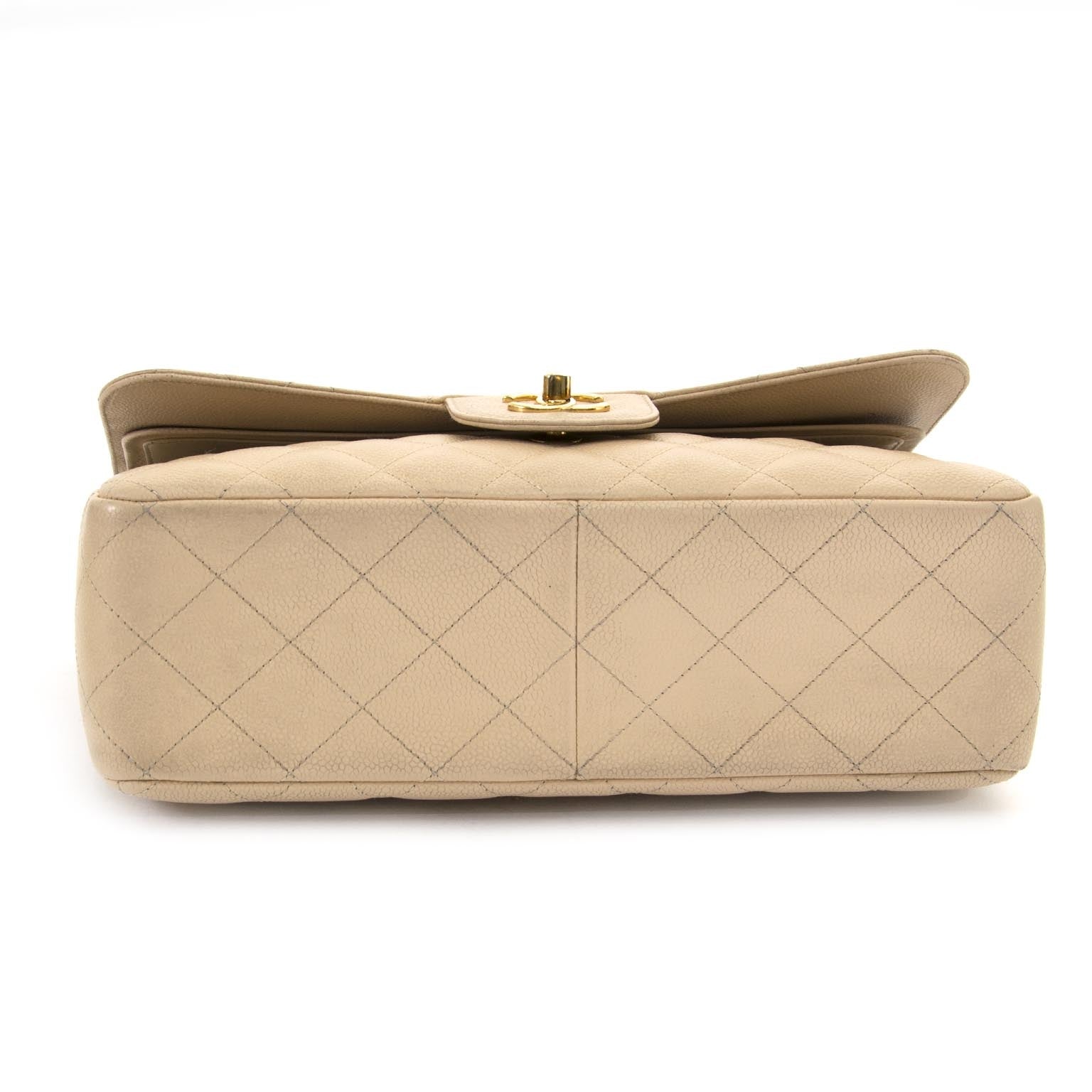 Chanel Jumbo Beige Double Classic Flapbag GHW aan de beste prijs online en in de winkel