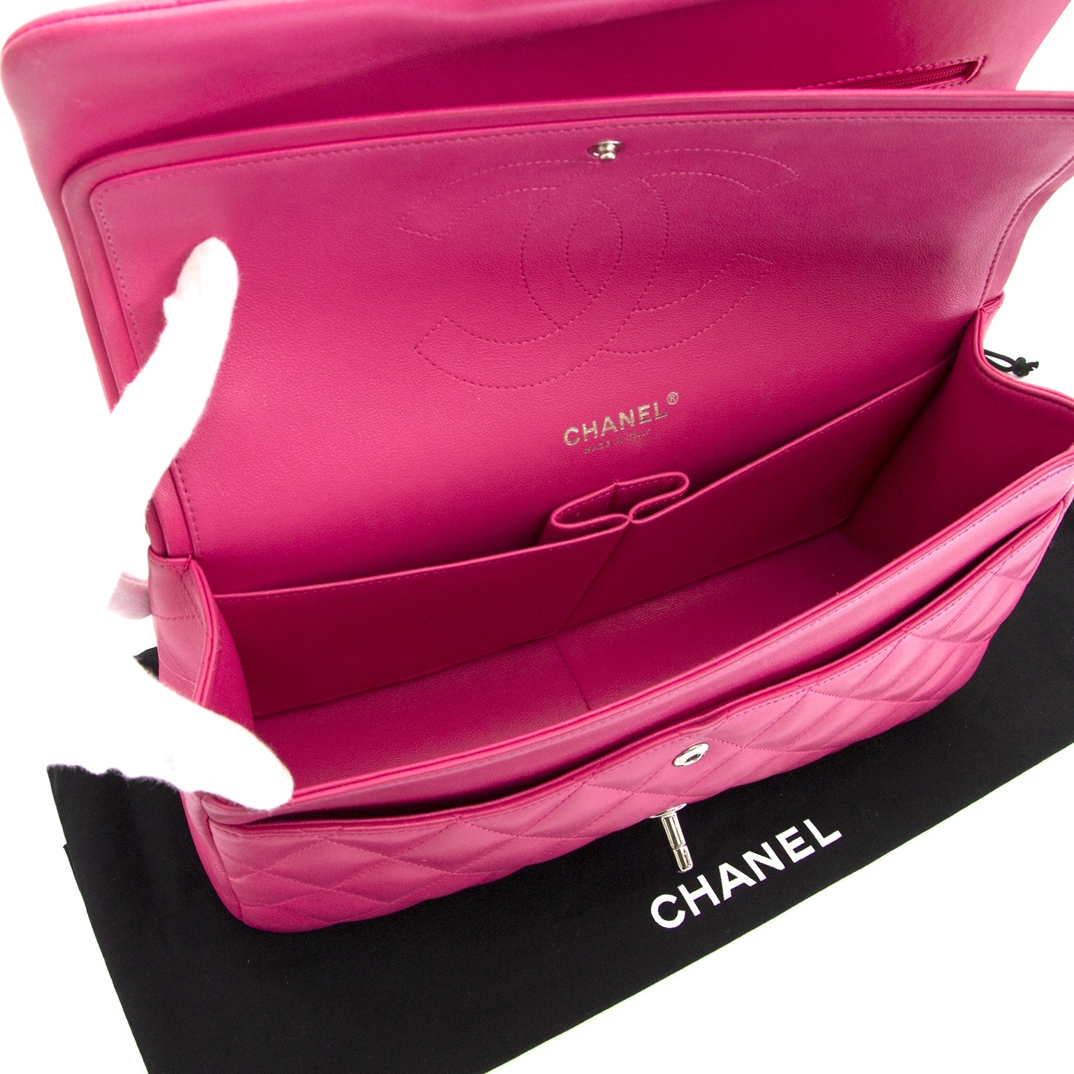 A vendre: 100% authentique Chanel sac à mains en cuir rose pour le meilleur prix chez Labellov à Anvers
