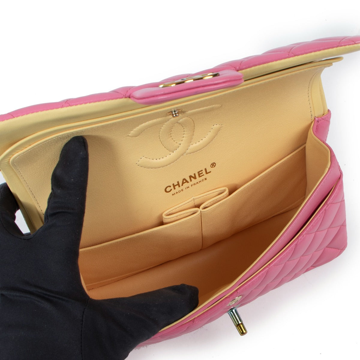 Shop authentic second hand limited edition luxury designer chanel rainbow bag at labellov chanel brussel, chanel knokke, chanel antwerpen