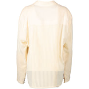 Chanel Silk Cream Blouse