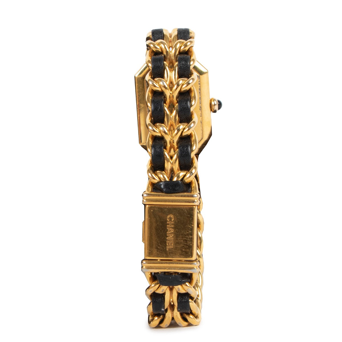 shop second hand vintage Chanel Première Rock Gold Plated Watch at labellov.com