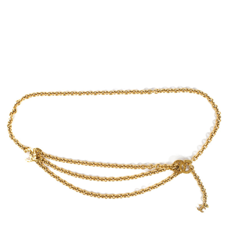 Chanel Vintage Gold CC Chain Belt