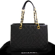 Chanel GST Black Caviar Shopping Tote acheter en ligne pour le meilleur prix