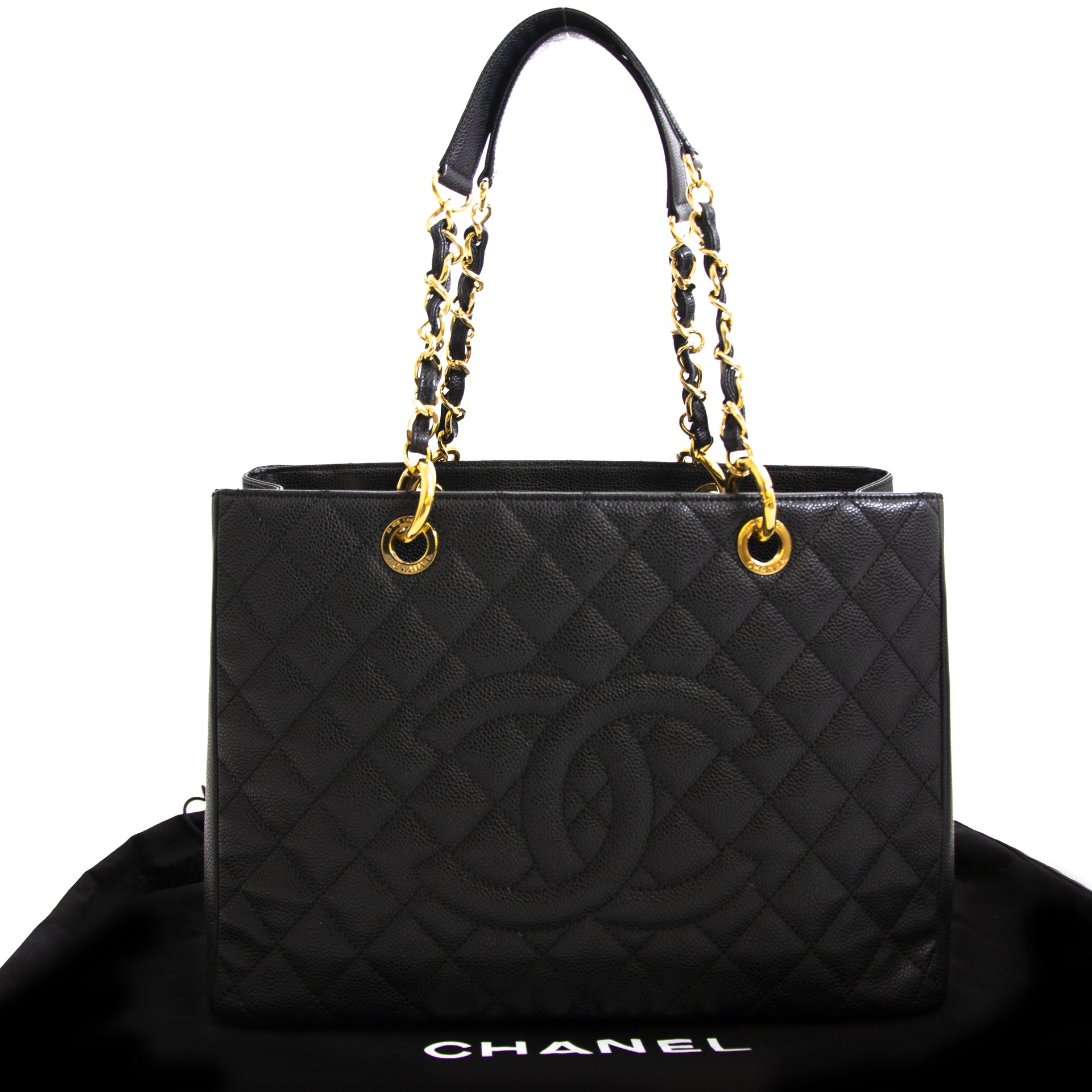 Chanel GST Black Caviar Shopping Tote acheter en ligne pour le meilleur prix