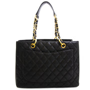 Chanel GST Black Caviar Shopping Tote