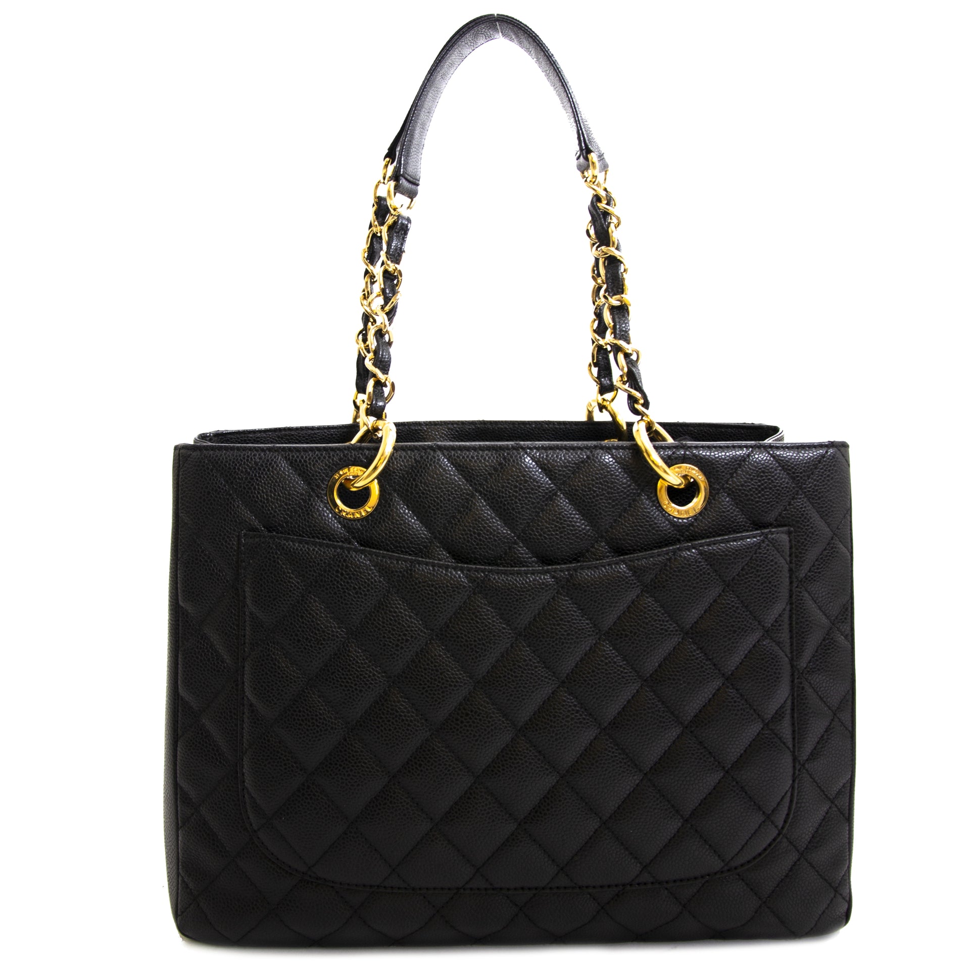 Chanel GST Black Caviar Shopping Tote