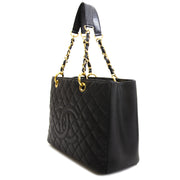 Chanel GST Black Caviar Shopping Tote as new 100% authentic