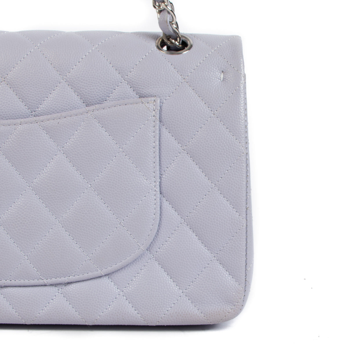 Sac Chanel Lilas Caviar Medium Classic Flap 11.12