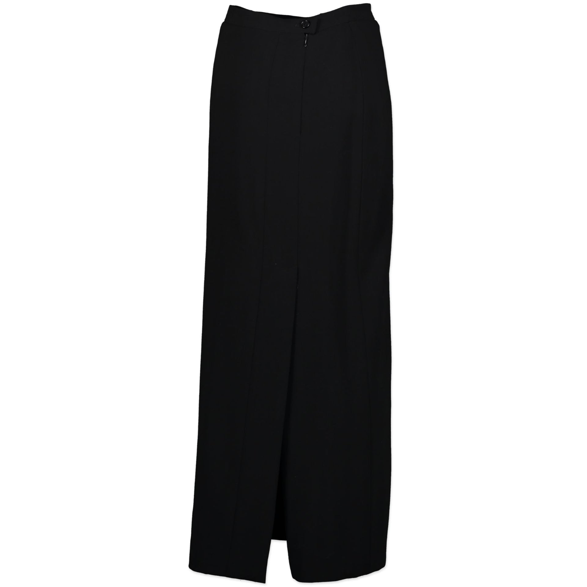 Chanel Black Pencil Skirt - Size: 38