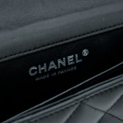 comme neuf sac a main iconic Chanel Black Extra Mini Classic Flap Bag