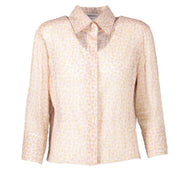 Chanel Camelia Cotton Shirt - size FR42