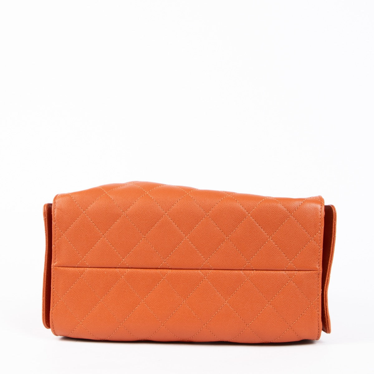 Authentic pre-loved Chanel Coral Caviar Chanel 25 Small Shoulder Bag on Labellov.com