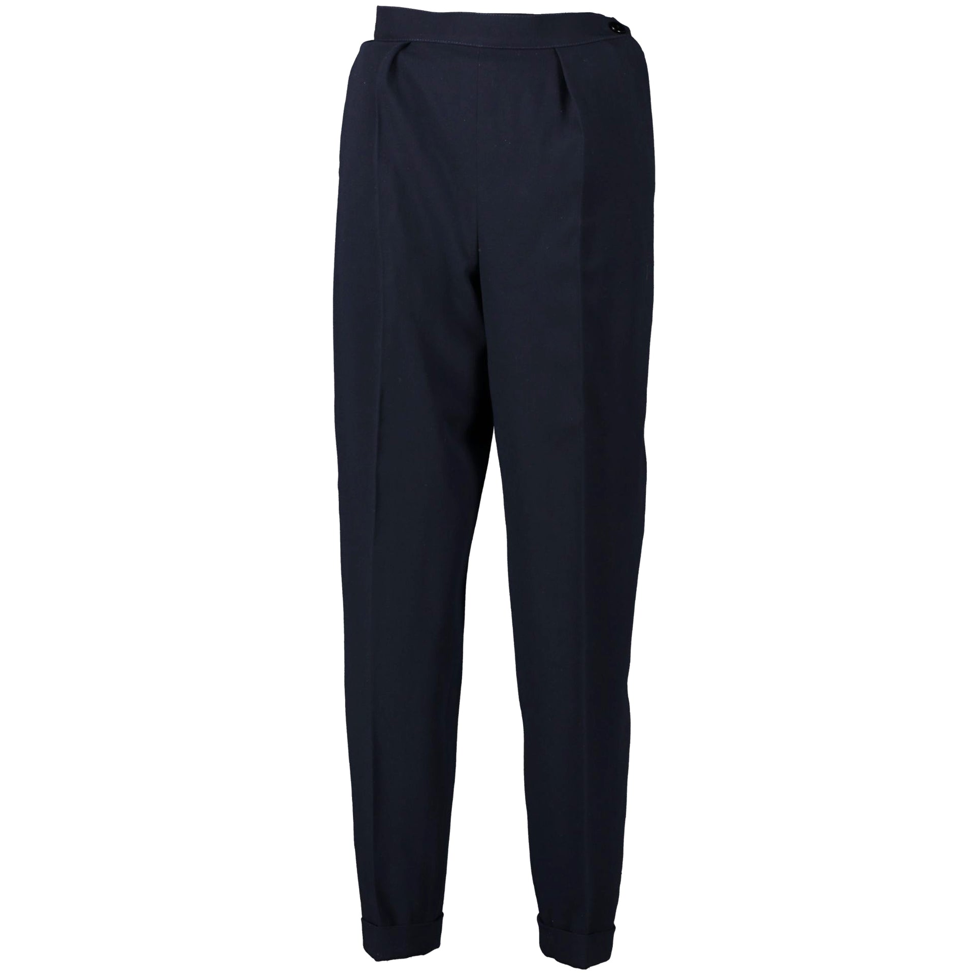 Chanel Black Wool Pants for the best price at Labellov secondhand luxury for the best price at Labellov secondhand luxury