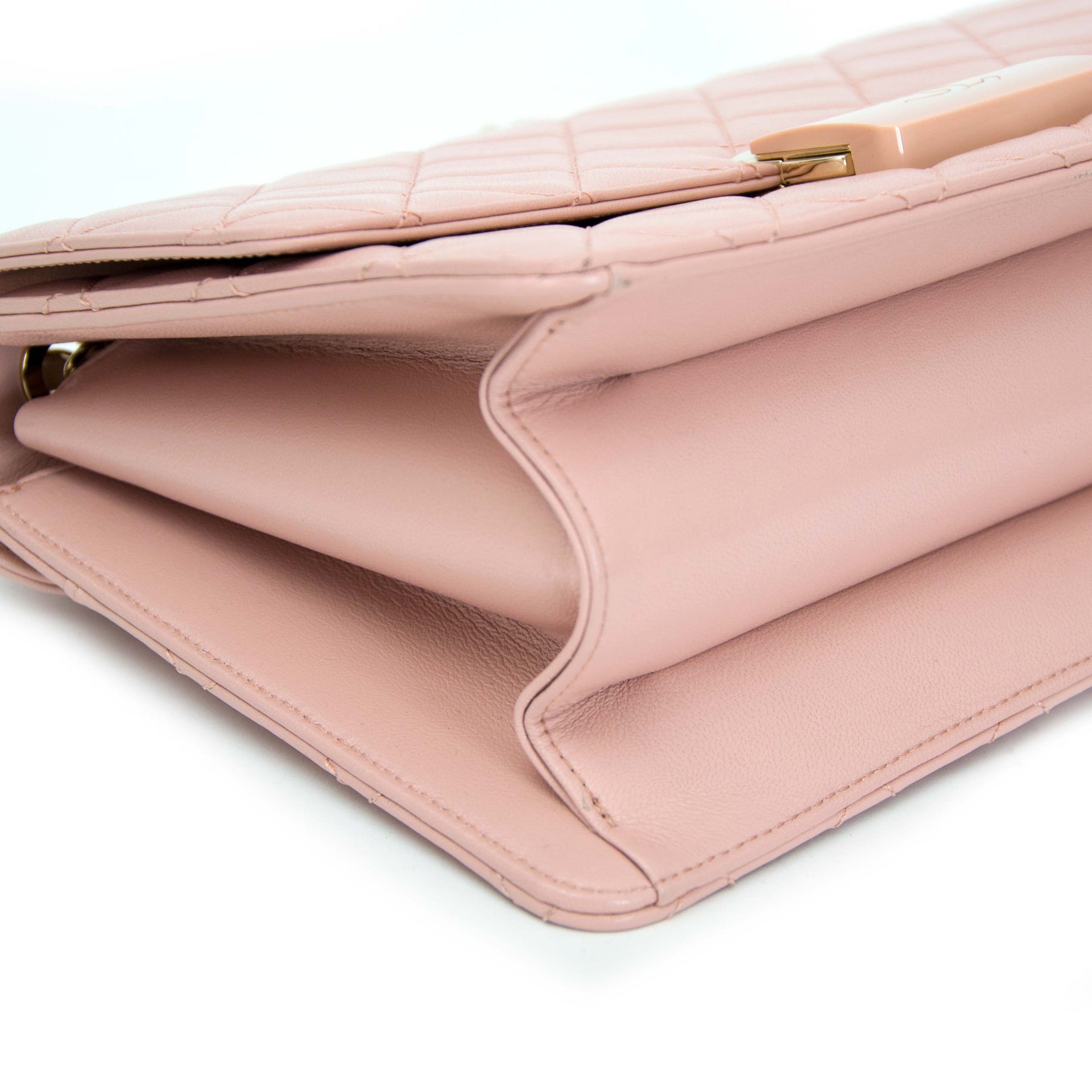looking for a secondhand Chanel Pink Sheepskin Flap Bag