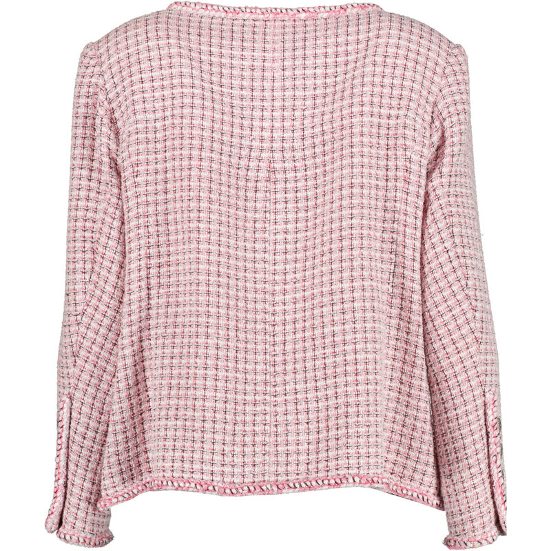 shop authentic second hand luxury designer Chanel Pink Double Breasted Tweed Jacket at Labellov