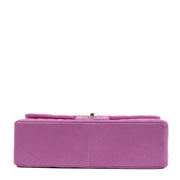 Authentic second hand Chanel Pink Lambskin Large Classic Flap Bag on www.labellov.com