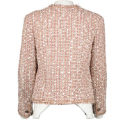 Chanel Spring 2006 Tweed Fringed Metallic Classic Jacket