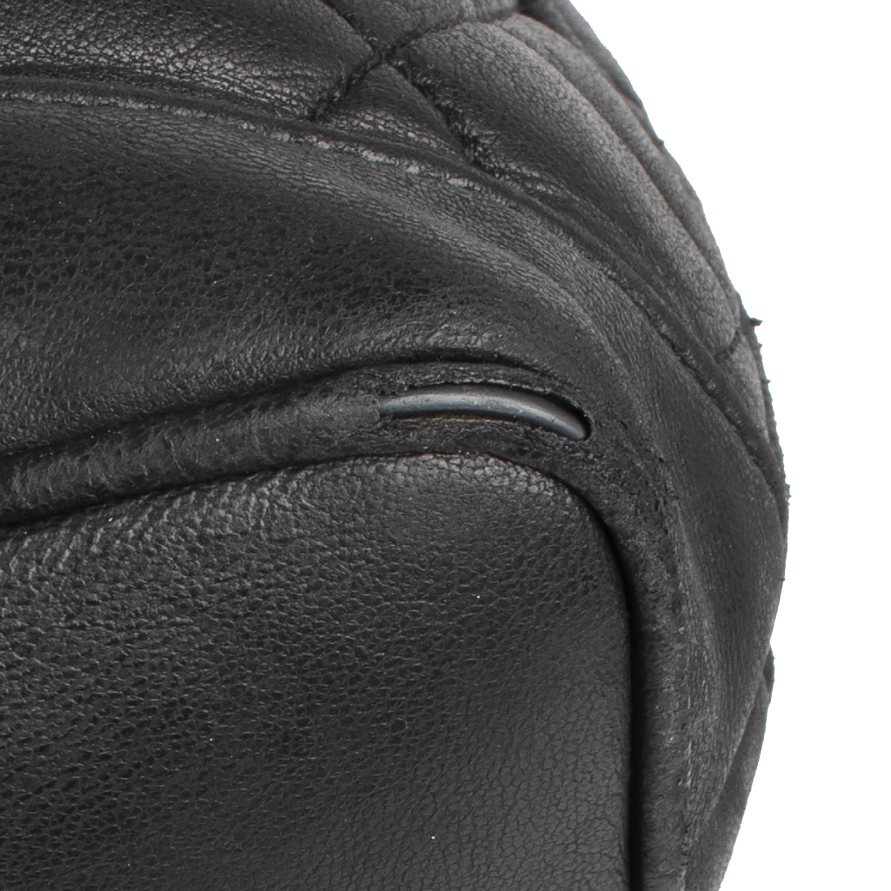 100% authentic Chanel Vintage Black Quilted Leather Backpack