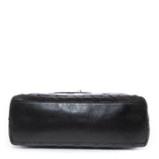 Chanel Black Leather Bowling Shoulder Bag te koop