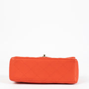 Authentic pre-loved Chanel Mini Rectangular Red Lambskin GHW on Labellov.com