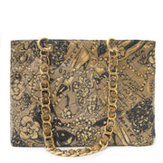 Chanel Mustard & Brown Motive Quilted Tote Bag Buy authentic designer Chanel secondhand bags at Labellov at the best price. Safe and secure shopping. Koop tweedehands authentieke Chanel tassen bij designer webwinkel labellov.