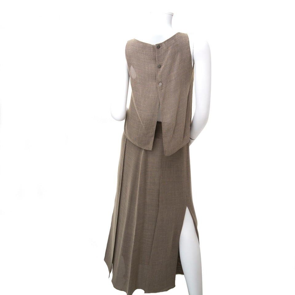 Chanel Three-Piece Skirt Suit with worldwide shipping safe and secure