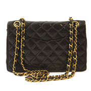 acheter en ligne seconde main Chanel Vintage Black Small Classic Double Flap Bag