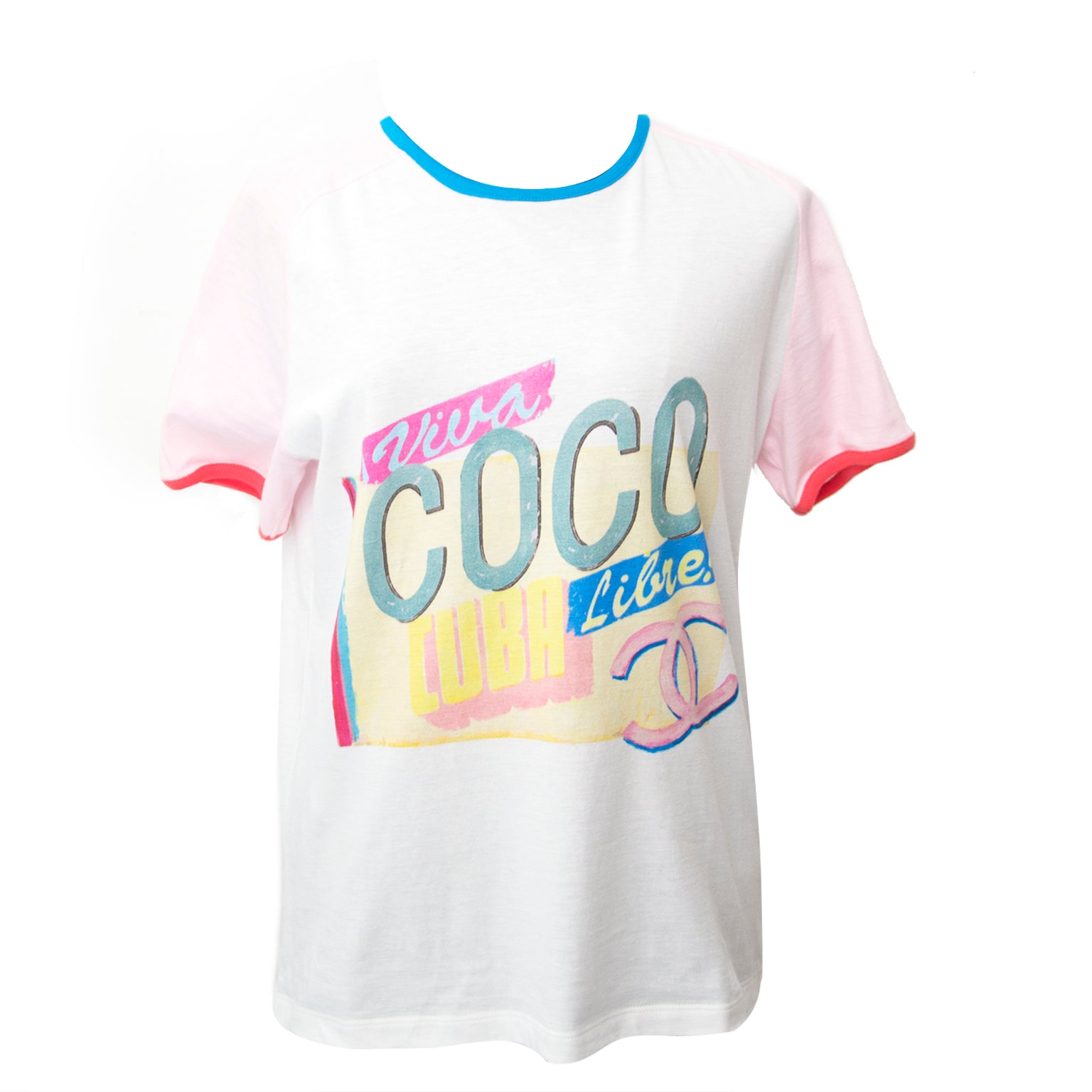 Tout NeufT-shirt Chanel 2017 Croisière Viva Coco Libre Cuba