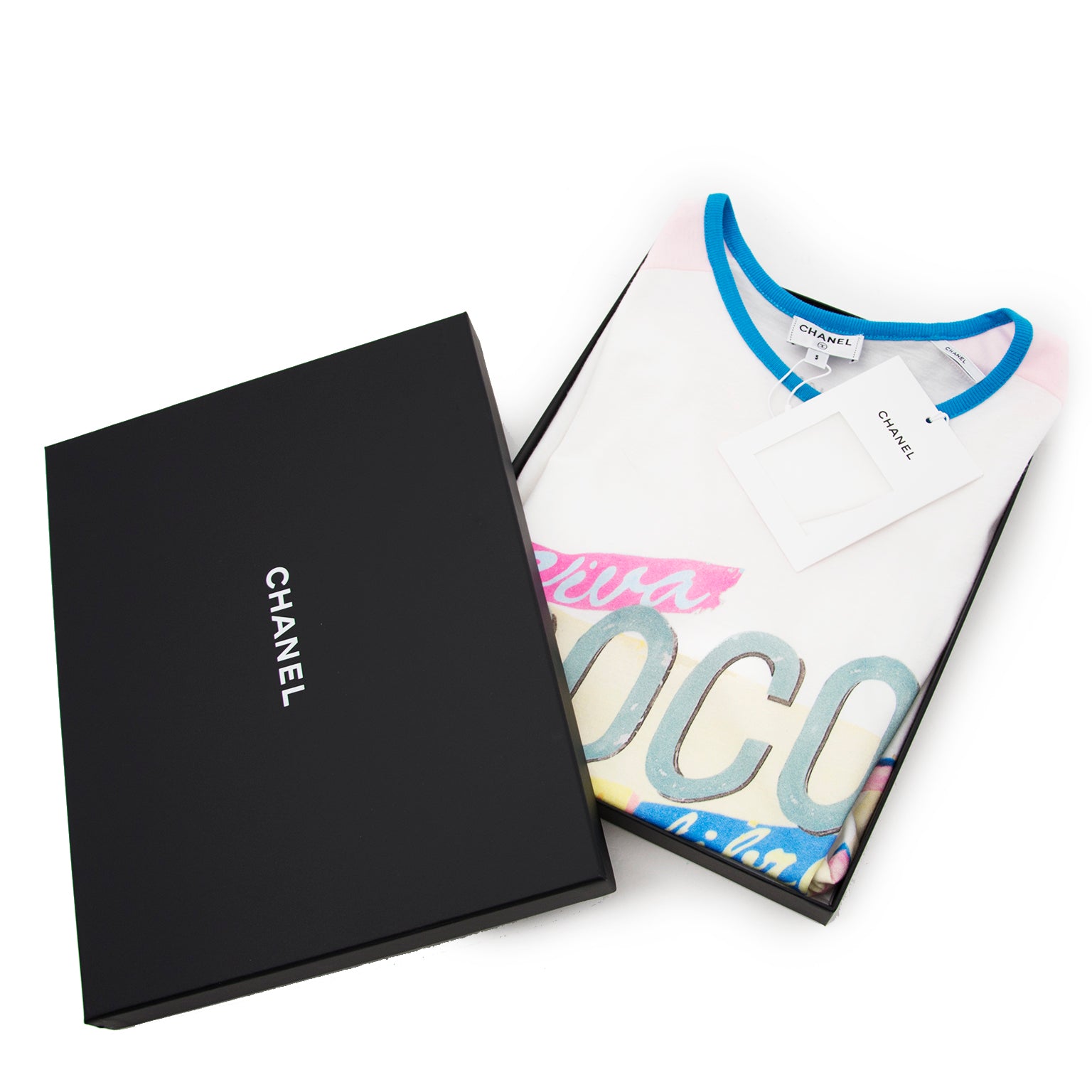 Tout NeufT-shirt Chanel 2017 Croisière Viva Coco Libre Cuba