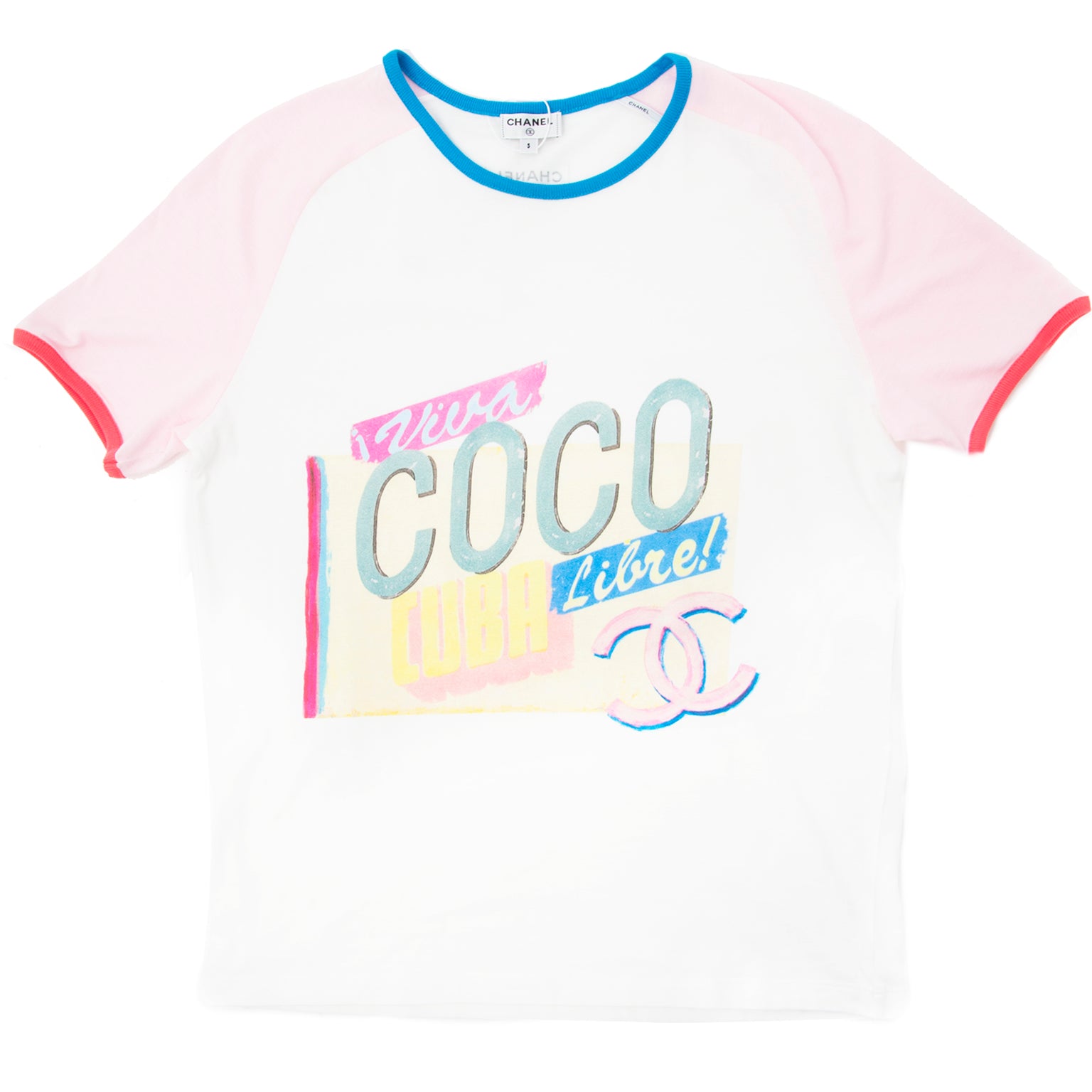 Tout NeufT-shirt Chanel 2017 Croisière Viva Coco Libre Cuba