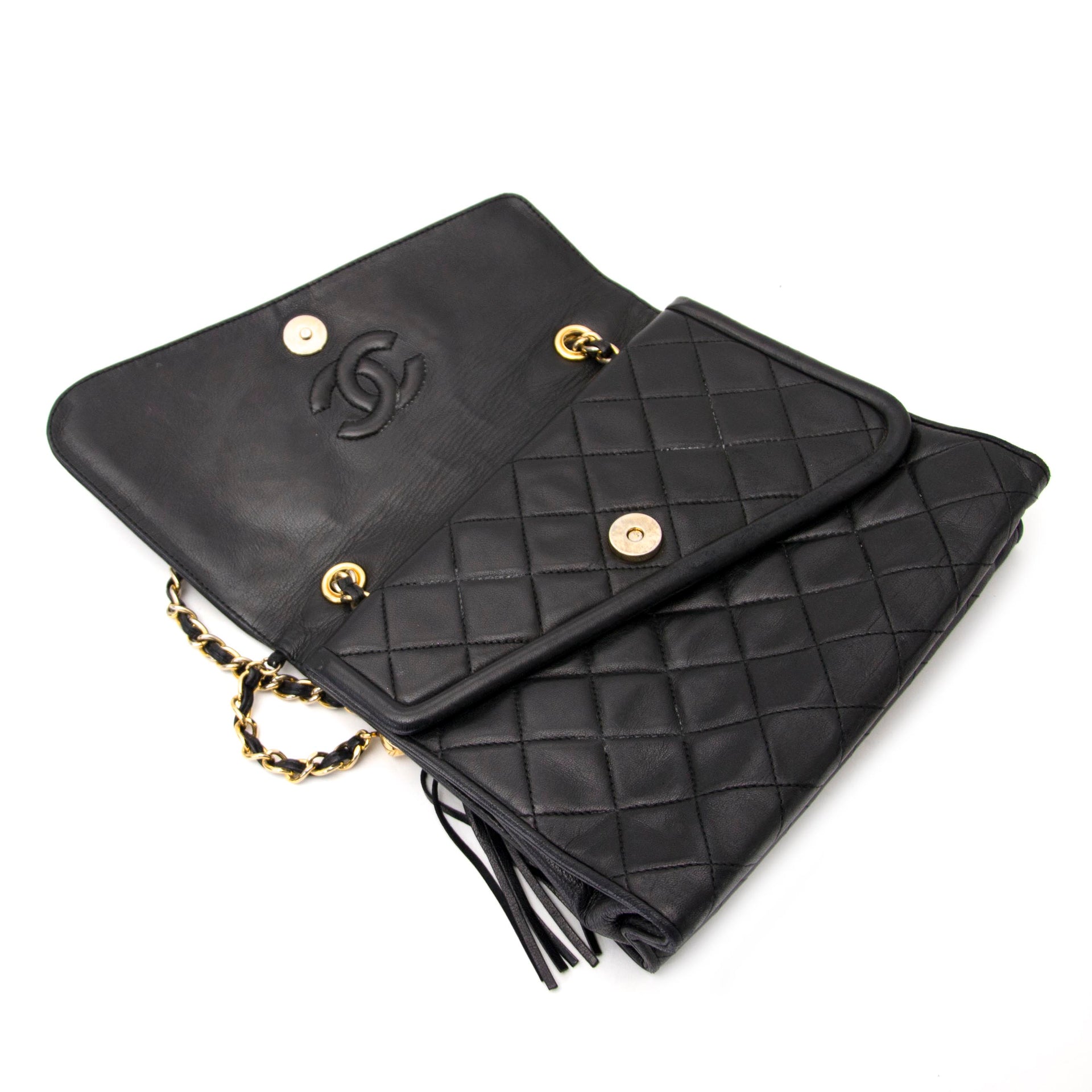 zoek jij onine aan de beste prijs jou tweedehands ? Chanel Vintage Crossbody Bag