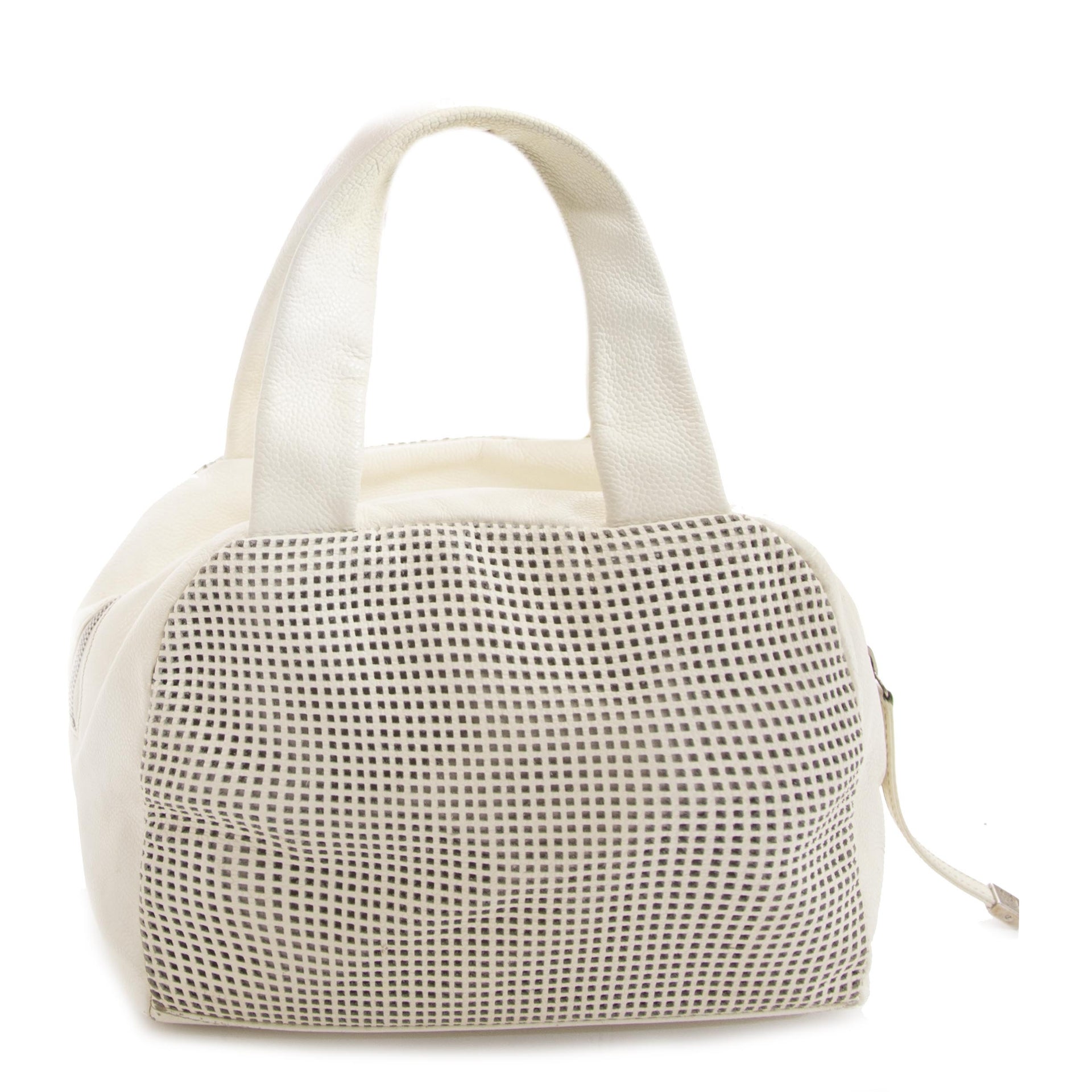 chanel geperforeerd cc bowler tas nu te koop bij labellov vintage mode webshop belgië