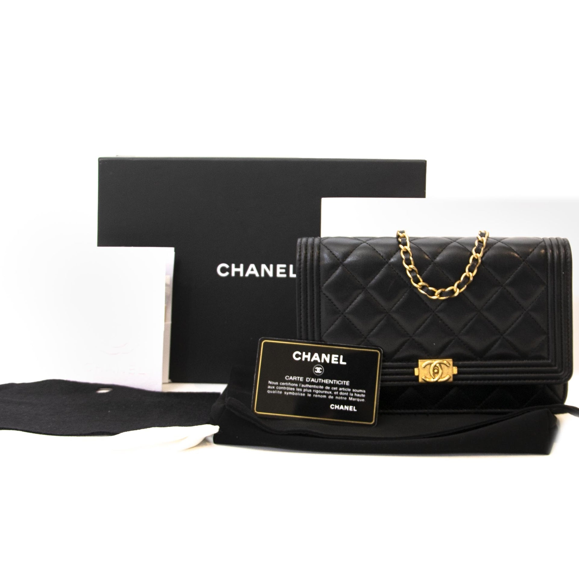 koop online tegen de beste prijs Chanel Black Boy WOC