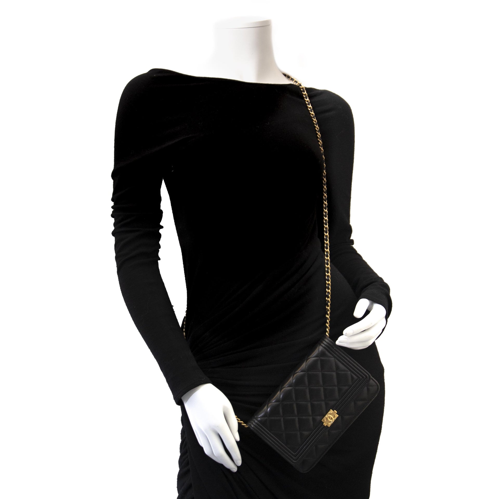 koop online tegen de beste prijs Chanel Black Boy WOC