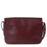 Authentieke tweedehans Christian Dior Vintage Bordeaux Crossbody Bag juiste prijs veilig online winkelen LabelLOV webshop luxe merken winkelen Antwerpen België mode fashion