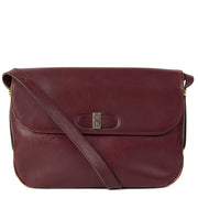 Authentieke tweedehans Christian Dior Vintage Bordeaux Crossbody Bag juiste prijs veilig online winkelen LabelLOV webshop luxe merken winkelen Antwerpen België mode fashion