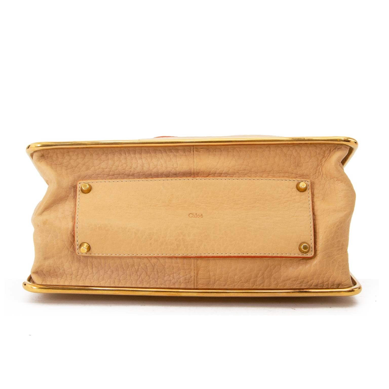 Chloé Beige Sally Bag now for sale at labellov vintage fashion webshop belgium