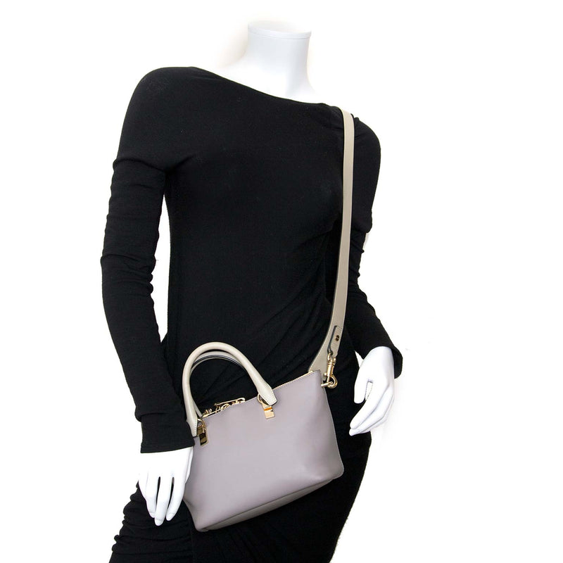 chloé mini grey baylee bag now for sale at labellov vintage fashion webshop belgium