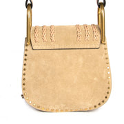 Chloe Hudson Mini Sand Suede Cross Body Bag kopen en verkopen aan de beste prijs