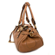 chloe brown paddington padlock bag now for sale at labellov vintage fashion webshop belgium