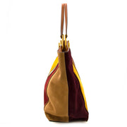 buy authentic chloé multicolor suede medium keri tote now at labellov vintage fashion webshop belgium