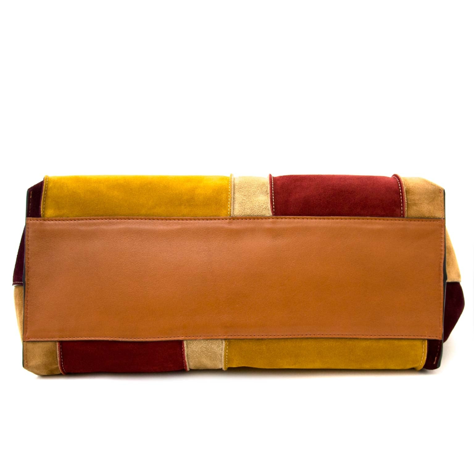 koop authentieke chloé multicolor daim medium tas nu bij labellov vintage mode webshop belgiê
