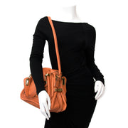 shop your luxury bag at the best price Chloé Orange Medium Paraty Bag