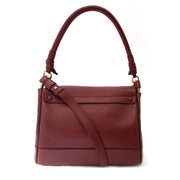 acheter en ligne pour le meilleur prix *NEVER USED* Chloé Sienna Red Owen Flap Suède Calfskin Bag
